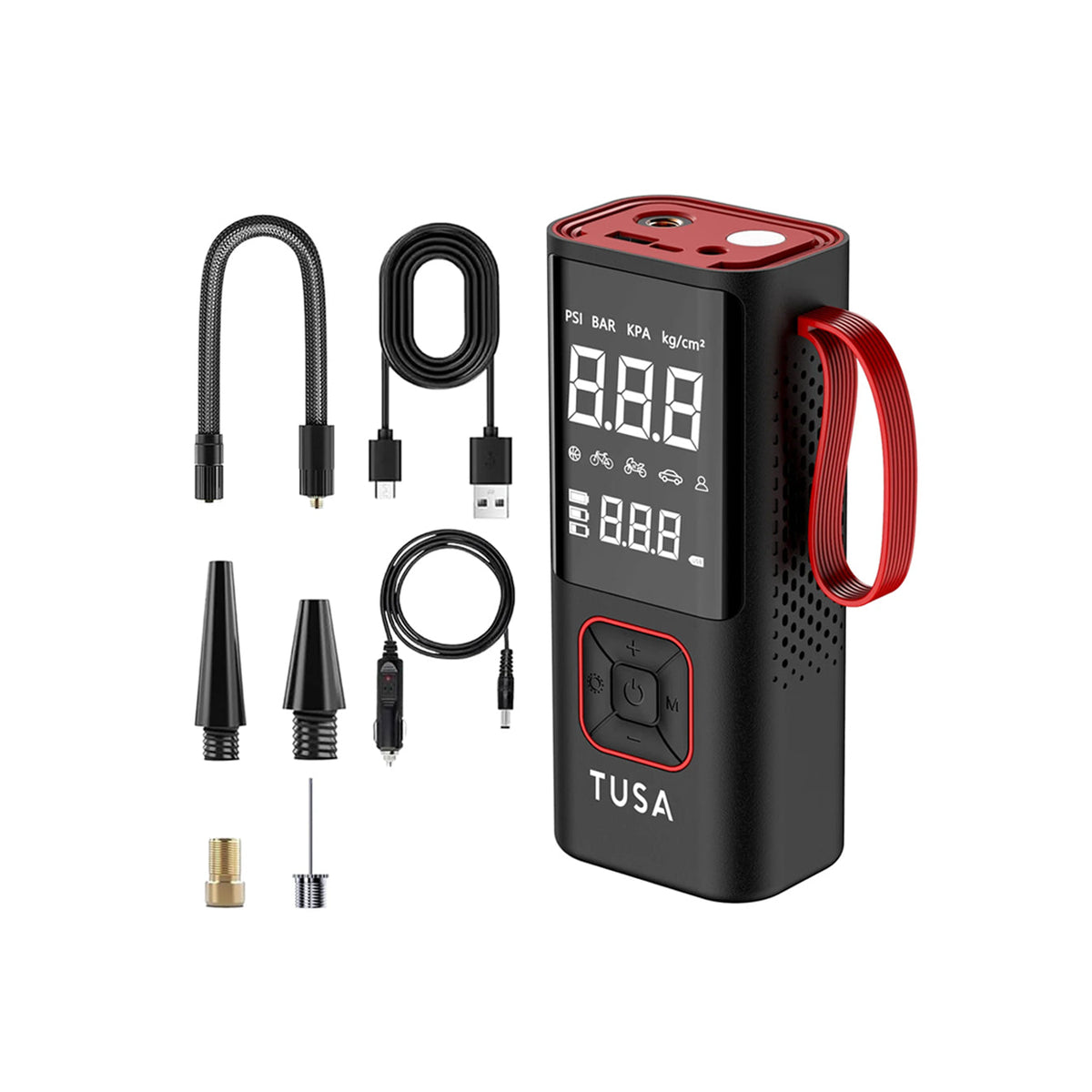 Red - main product with accessories