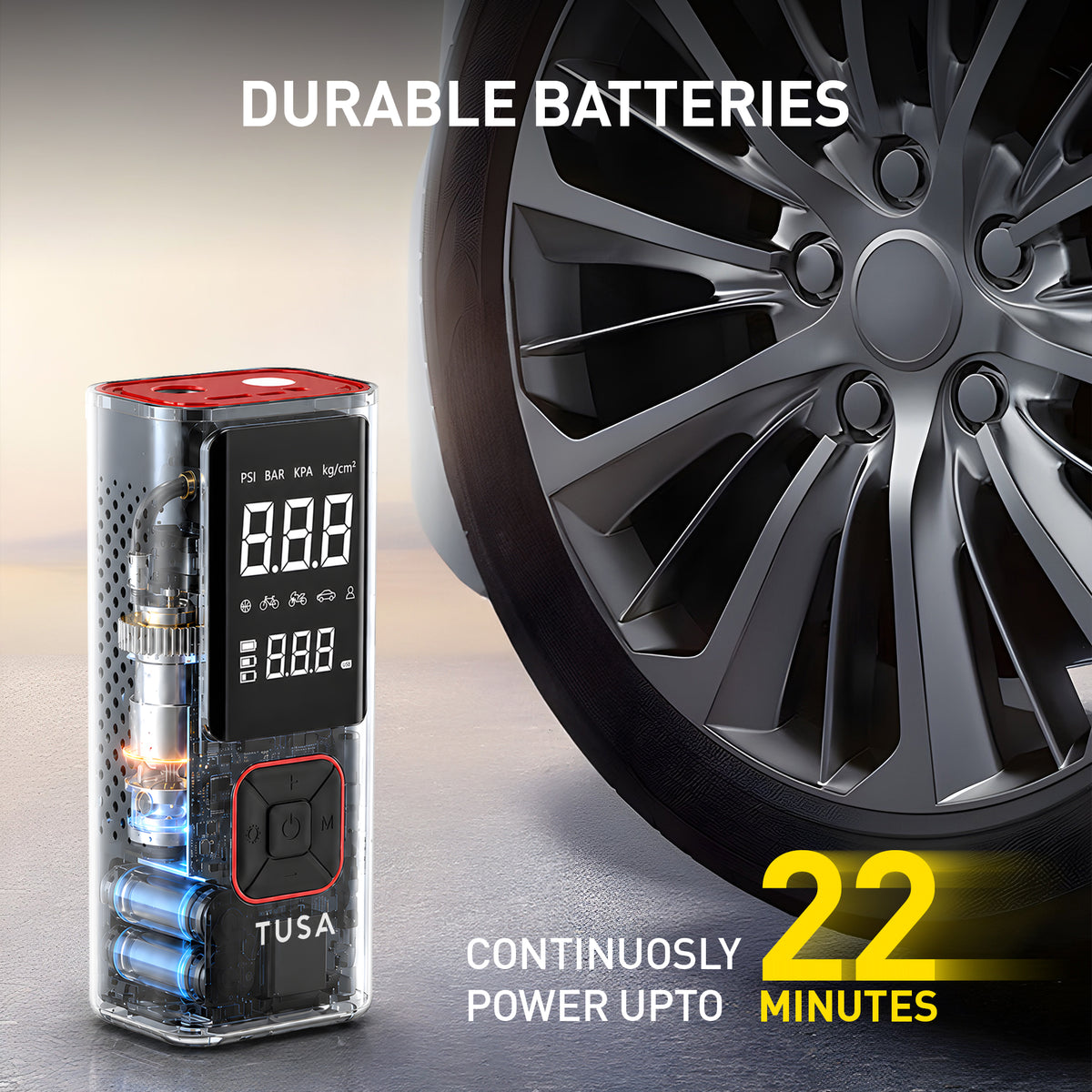 Red - durable batteries