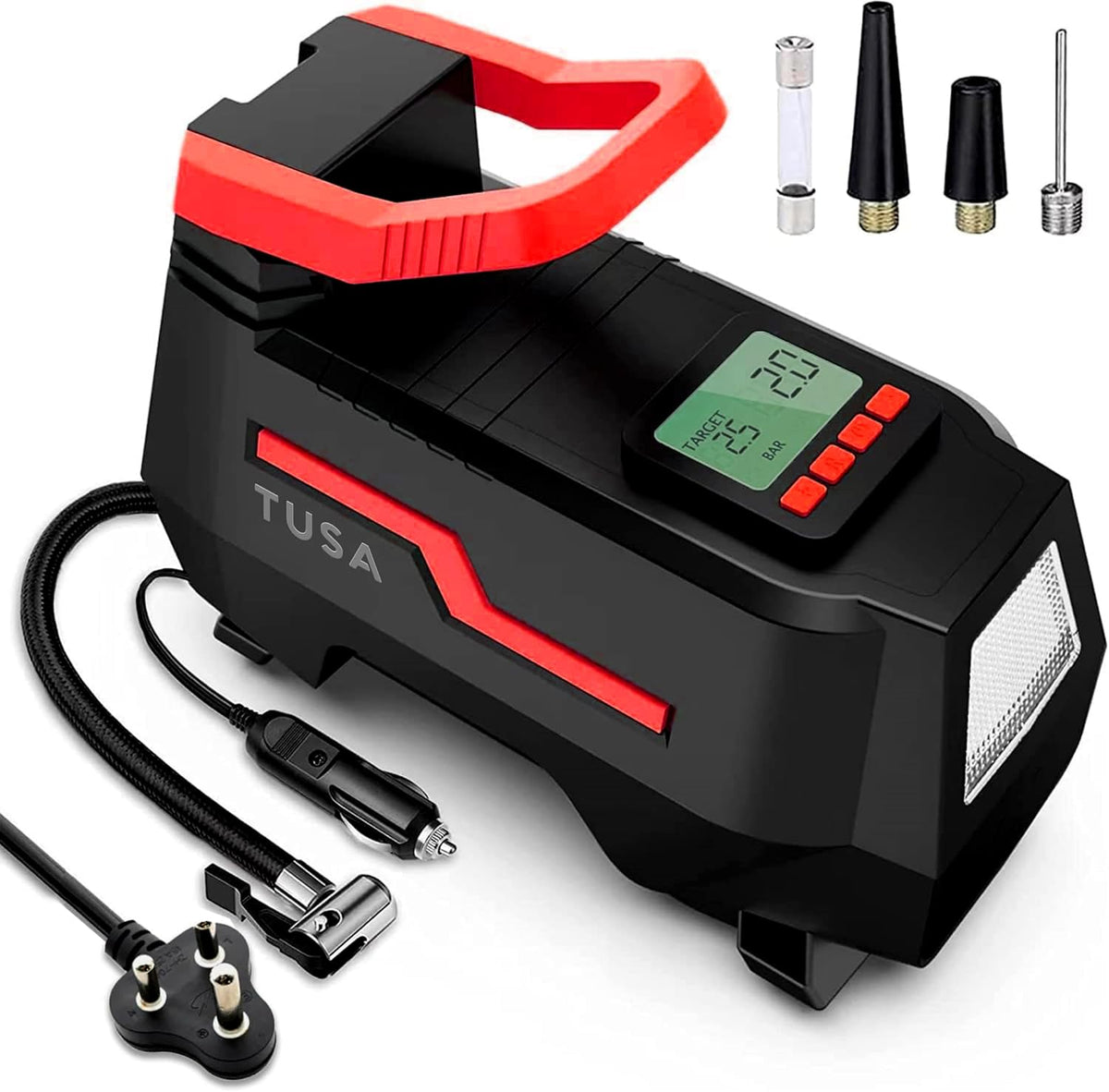 TUSA AC/DC 2-in-1 Tyre Inflator