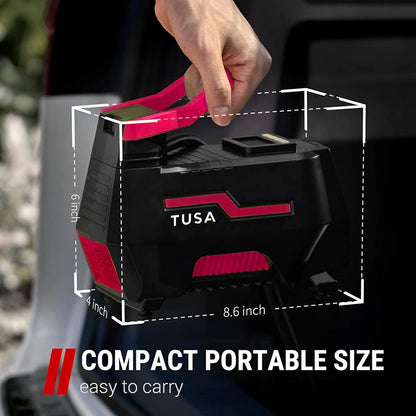 TUSA AC/DC 2-in-1 Tyre Inflator