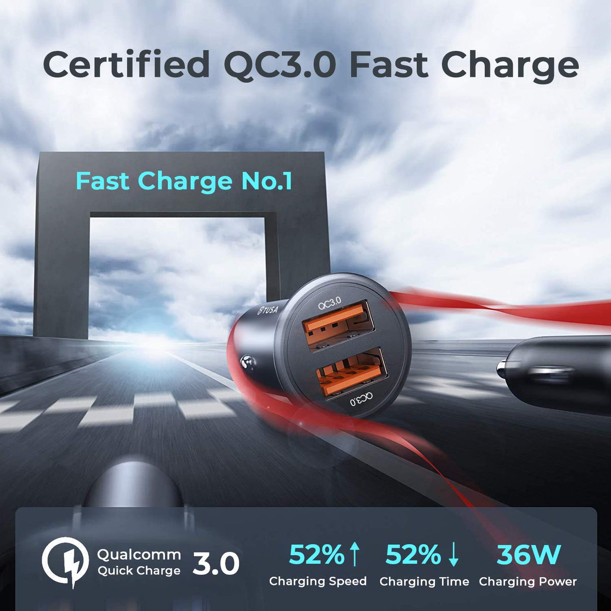 Premium Car Phone Charger
