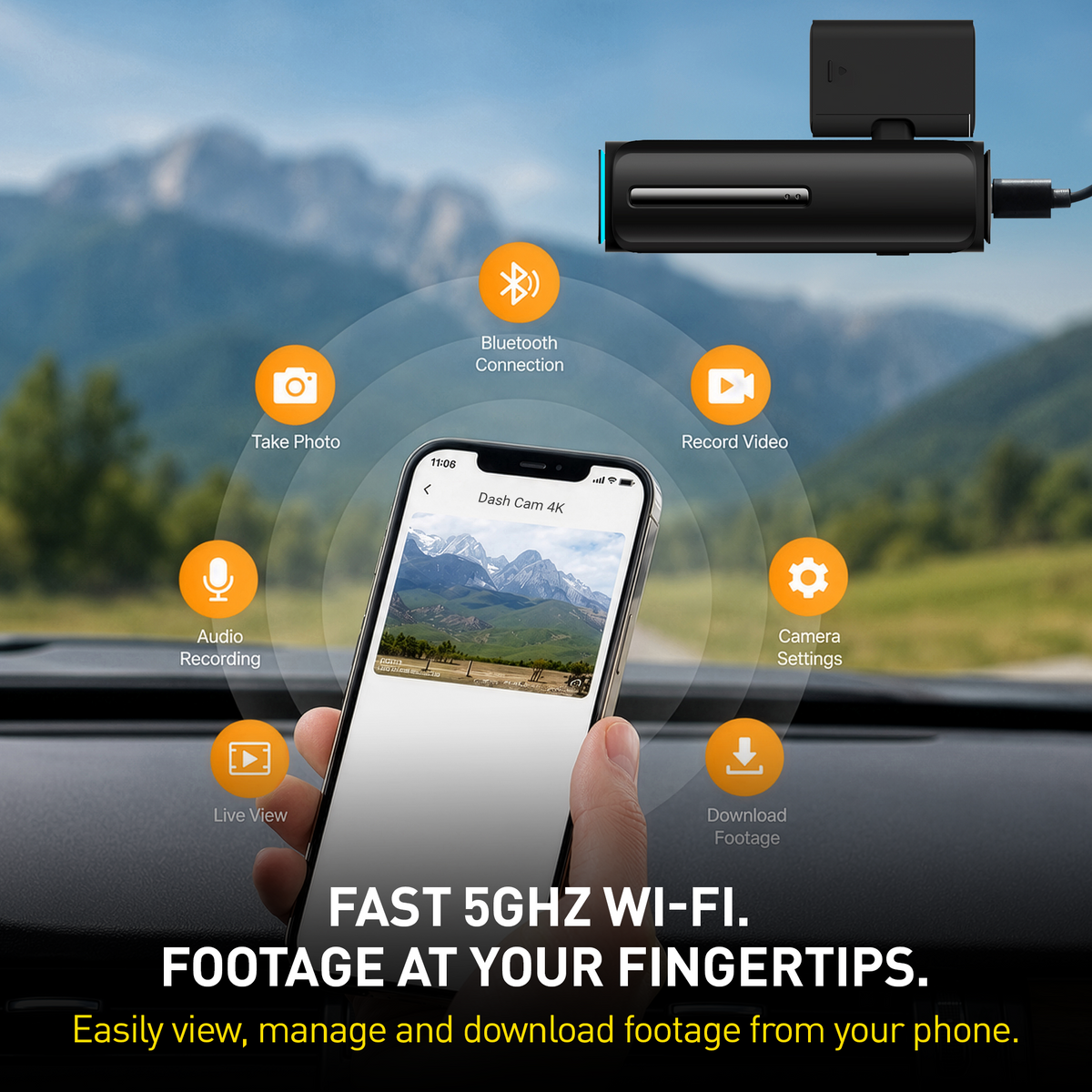 4K Dash Camera with Sony IMX675