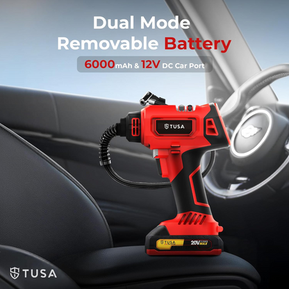 Storm Ultra Cordless Inflator- Red