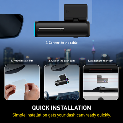 4K Dash Camera with Sony IMX675