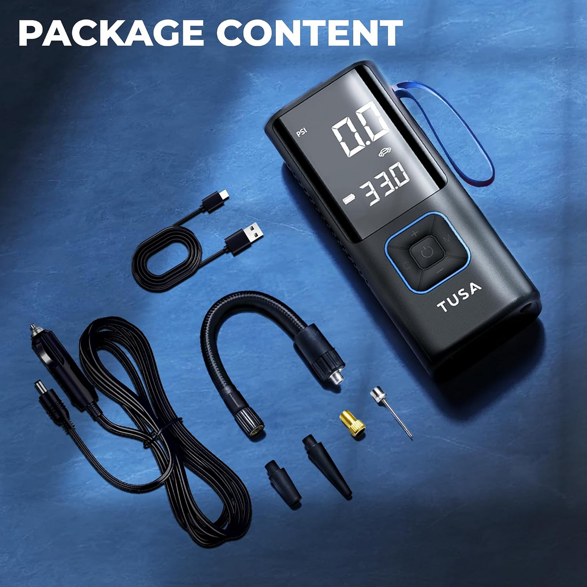 Blue - PACKAGE CONTENT