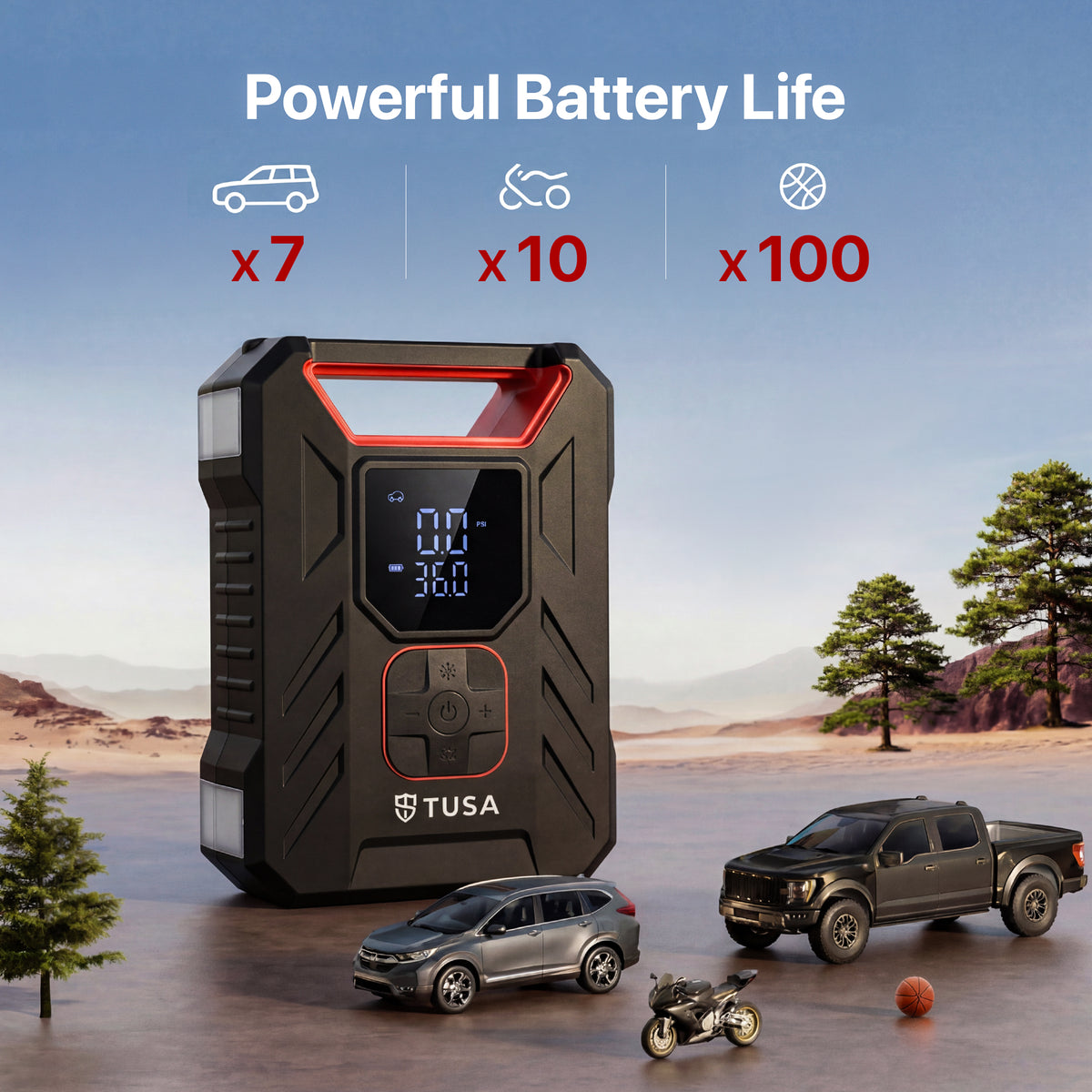 Storm Pro Cordless Inflator