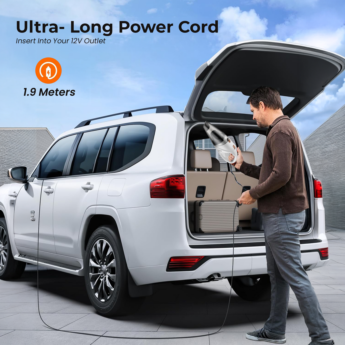 Corded Car Vacuum Cleaner