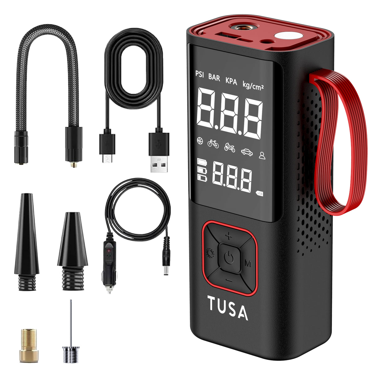 Red - main product with accessories